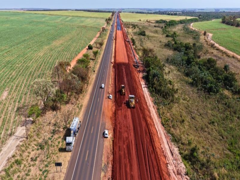 Trecho em obras da SP 284 terá interdições nesta sexta-feira, 26