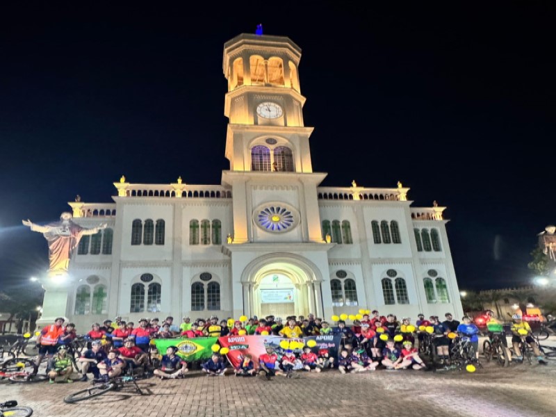 Ciclistas de Assis se mobilizam pelo Setembro Amarelo em passeio ciclístico