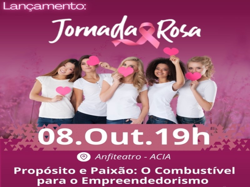 Assis lança o projeto Jornada Rosa: um convite especial para mulheres empreendedoras