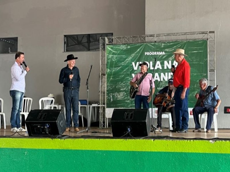 Tarumã realiza evento Viola na Varanda no Espaço Múltiplo 