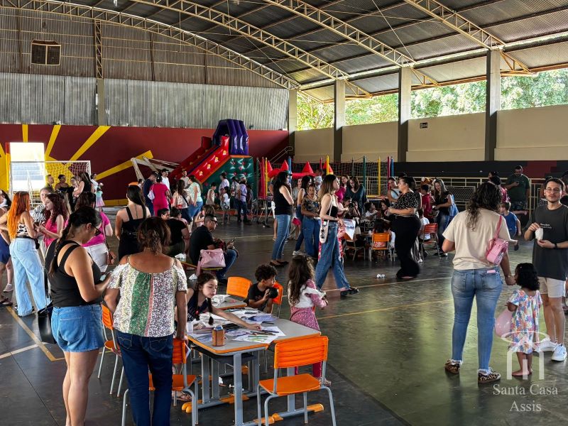 Festa do Dia das Crianças da Santa Casa proporciona alegria e diversão aos filhos dos colaboradores