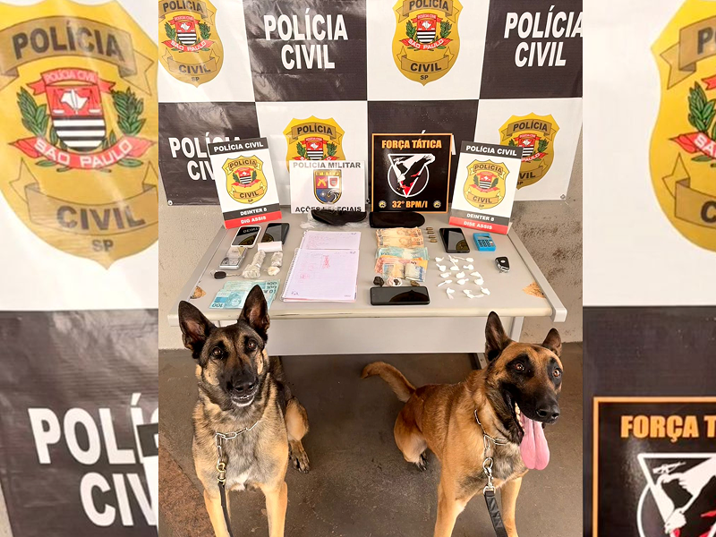 Polícia Civil e Militar deflagram Operação e prendem quatro pessoas em Assis