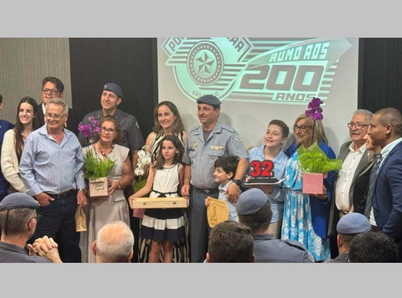 Tenente-Coronel Thomassian se despede do 32º BPM/I em Assis