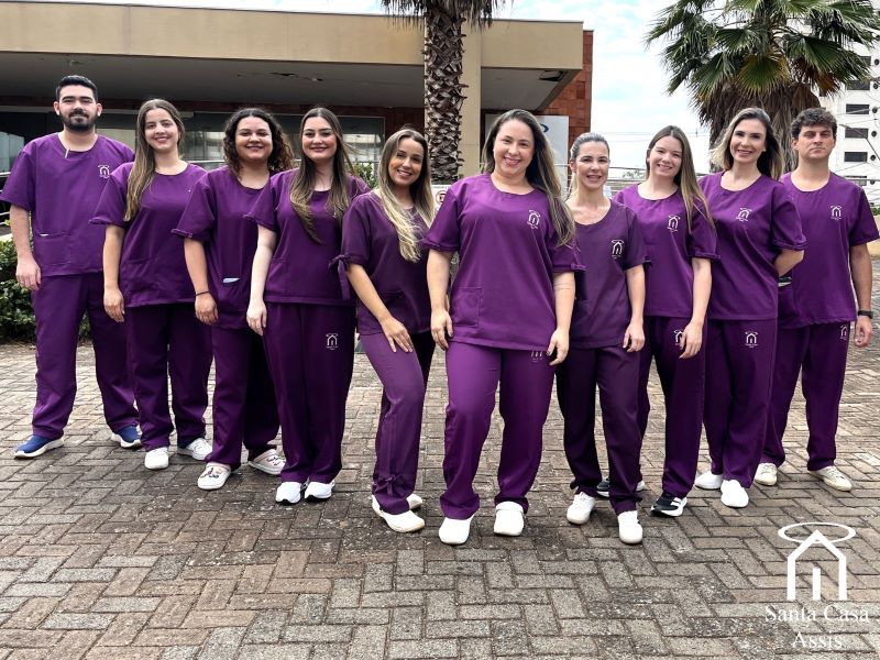 Fisioterapeutas colaboram na recuperação de pacientes internados na Santa Casa de Assis