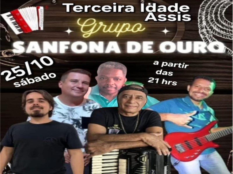 Clube da Terceira Idade realiza Bailão Outubro Rosa neste sábado, 25, em Assis