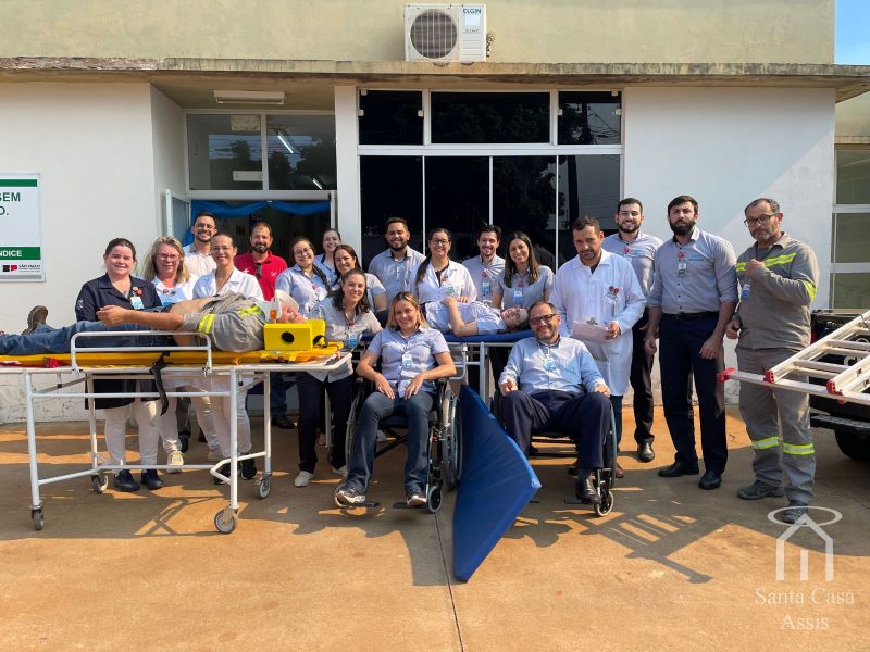 AME Assis realiza Treinamento de Brigada de Incêndio e reforça cultura de segurança