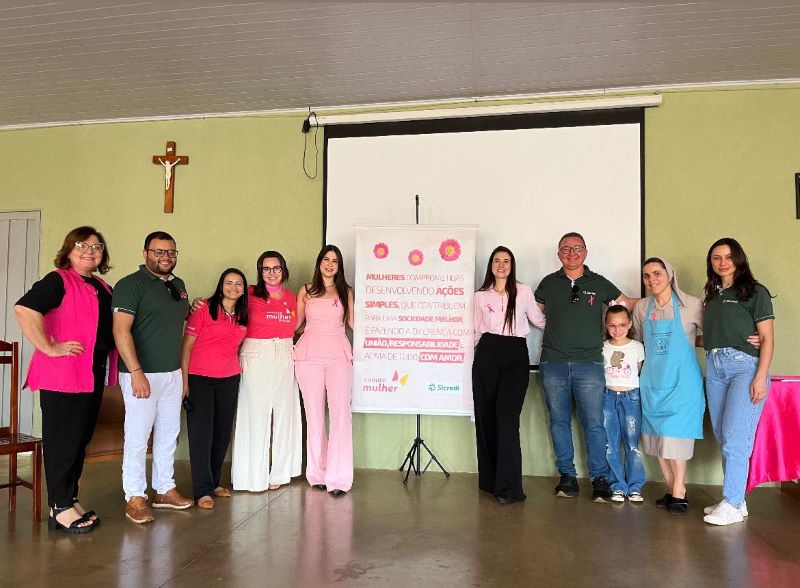 Evento Outubro Rosa na Casa da Criança promove manhã dedicada à saúde da mulher