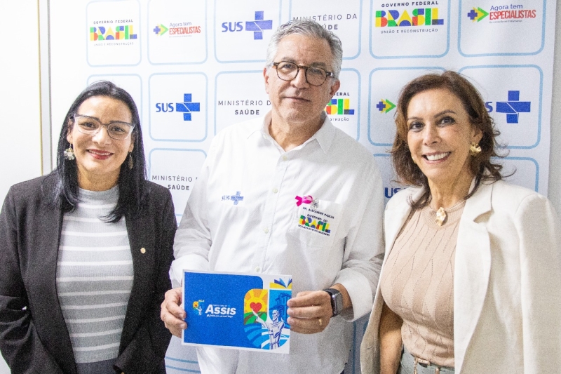 Prefeita fortalece diálogo com o Ministério da Saúde em defesa de melhorias para Assis e região