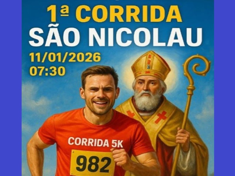 Vem aí a 1ª Corrida São Nicolau em Assis