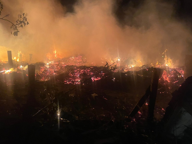 Incêndio com indícios criminosos atinge Ecoponto da David Passarinho