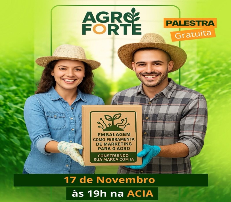 Assis lança projeto Agro Forte com palestra gratuita sobre rotulagem de alimentos do produtor rural