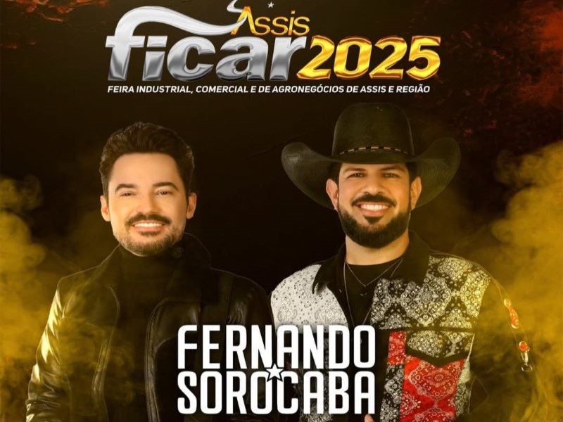 FICAR 2025 começa hoje com rodeio do CRP e show de Fernando & Sorocaba