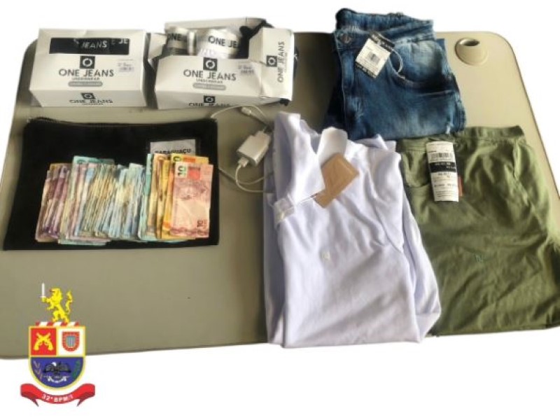 Homem é preso após furto a loja em Paraguaçu Paulista