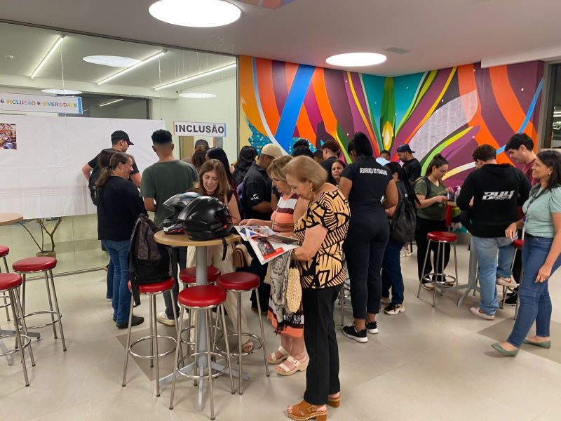 Coordenadora da UATI-UNIFIO Gerda Kewitz ministrou palestra na Semana Senac Inclusão e Diversidade