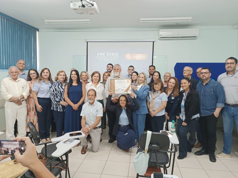 AME Assis recebe certificação ONA e entra para a história da saúde regional