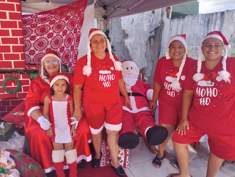 Sopão Solidário realiza grande festa de Natal para famílias do Assis III