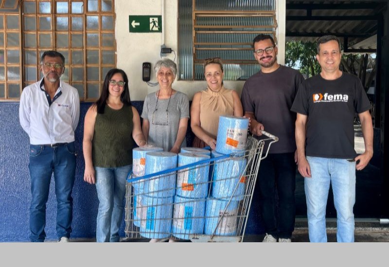 Caminhada do FEMA Running resulta em doação para instituição de longa permanência