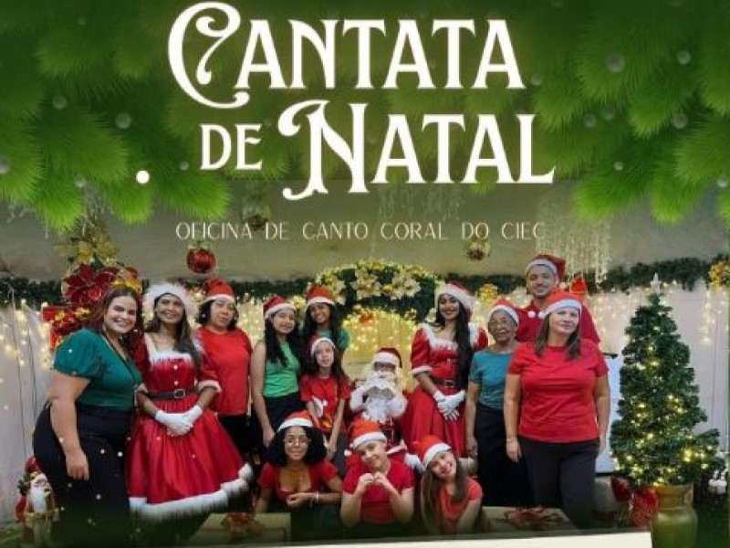 Oficina de Canto Coral do CIEC apresenta Cantata de Natal hoje, 22, em Tarumã