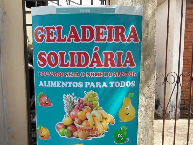 Projeto Geladeira Solidária busca doação de geladeira para retomar atividades