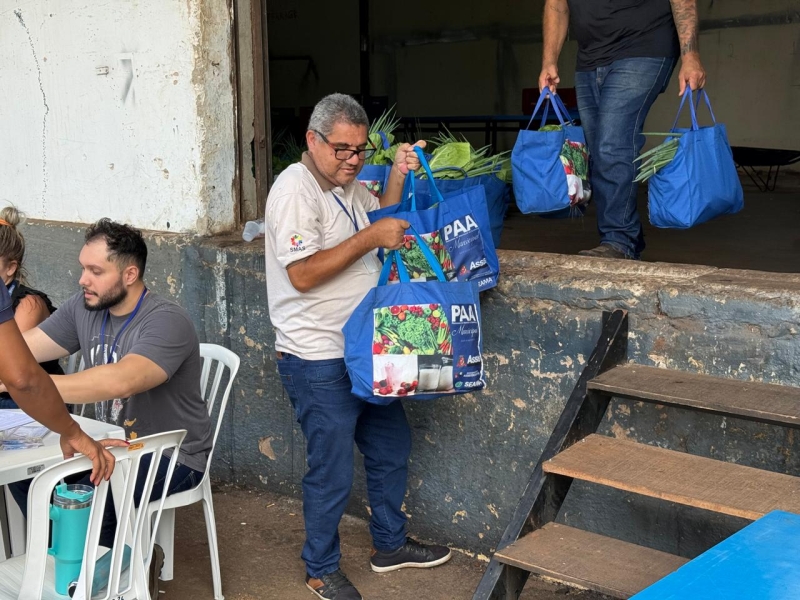 Prefeitura de Assis realiza a 12ª entrega de alimentos do PAA na Vila Agro