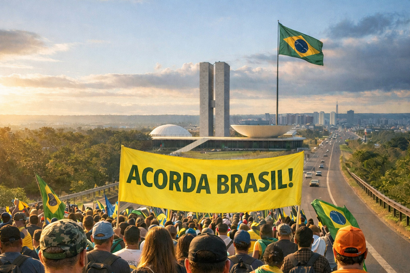 Grupo de Assis vai a Brasília para ato ligado à caminhada de Nikolas Ferreira