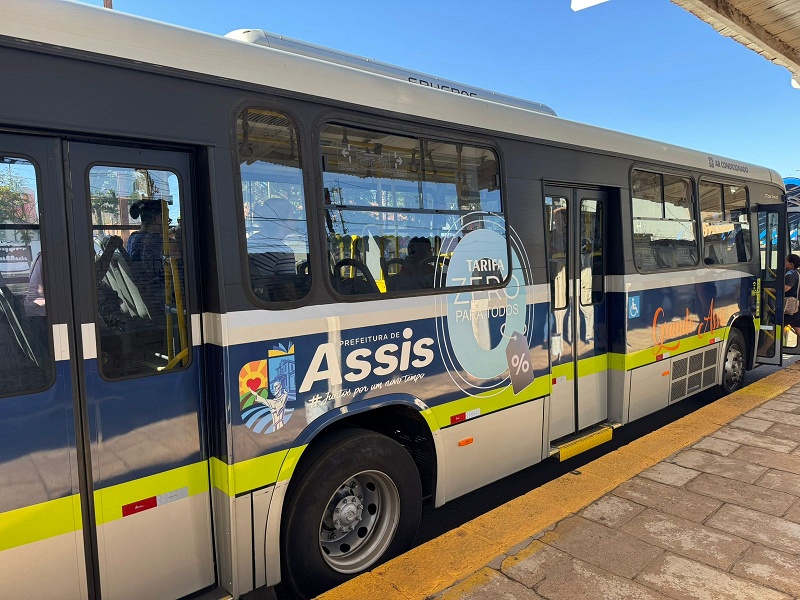 Com Tarifa Zero, Transporte Urbano de Assis bate recorde e atinge média de 85 mil acessos mensais