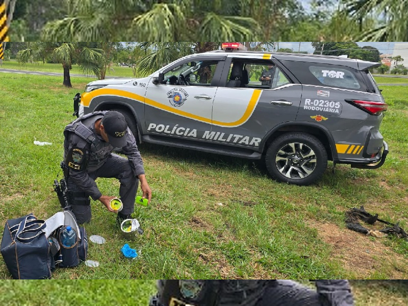Droga é descoberta em latas de leite e mulher acaba presa em Marília