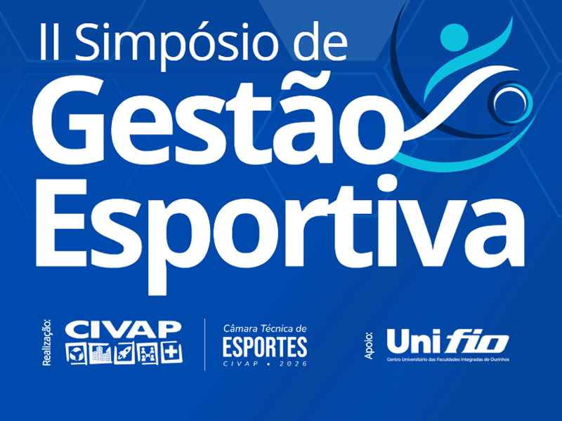 Ourinhos recebe o II Simpósio de Gestão Esportiva do CIVAP em 26 de fevereiro