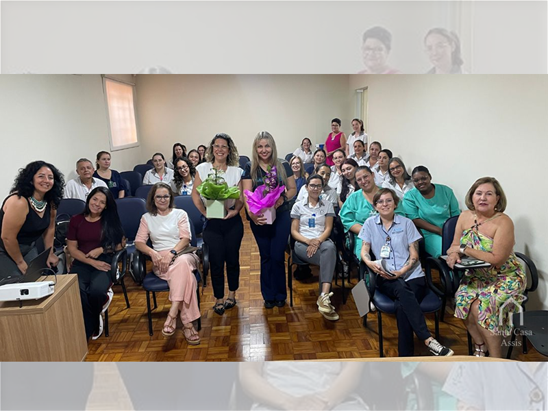 Santa Casa promove palestra sobre violência doméstica e feminicídio em alusão ao Mês da Mulher