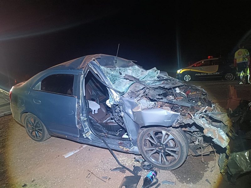 Colisão violenta mata morador de Maracaí em Iepê