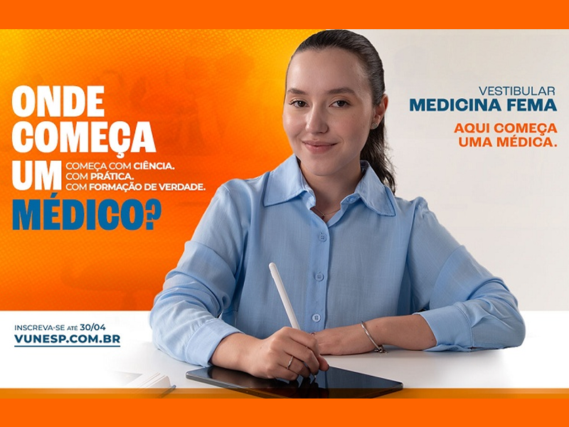 Inscrições abertas para o Vestibular de Medicina da FEMA