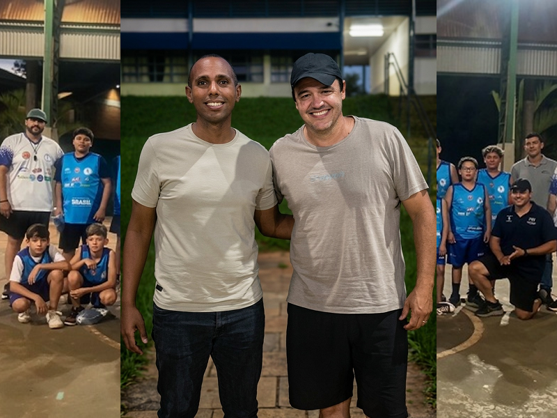 Rodrigo de Souza visita polo em Assis da Associação Basquete Paraguaçu e destaca impacto social