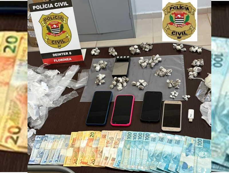 Mulheres são presas por tráfico de drogas em Florínea durante operação policial