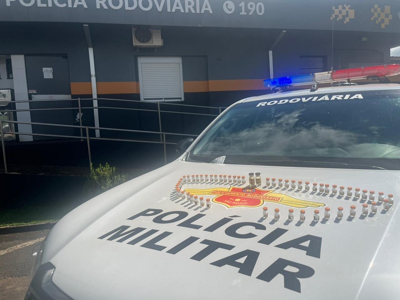 TOR apreende canetas para emagrecimento e anabolizantes na SP-327