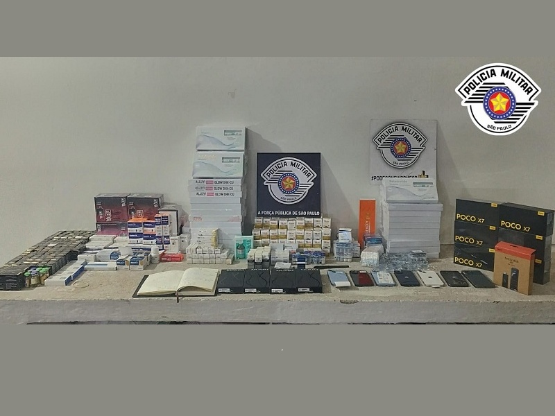 Polícia Militar apreende carga de R$ 1 milhão em Tarumã