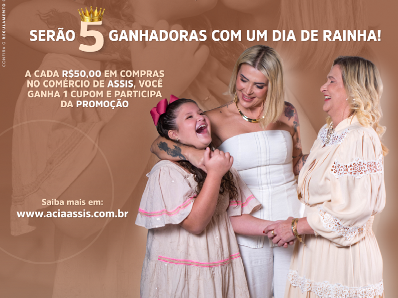 ACIA lança campanha de Dia das Mães com prêmios para clientes e vendedores