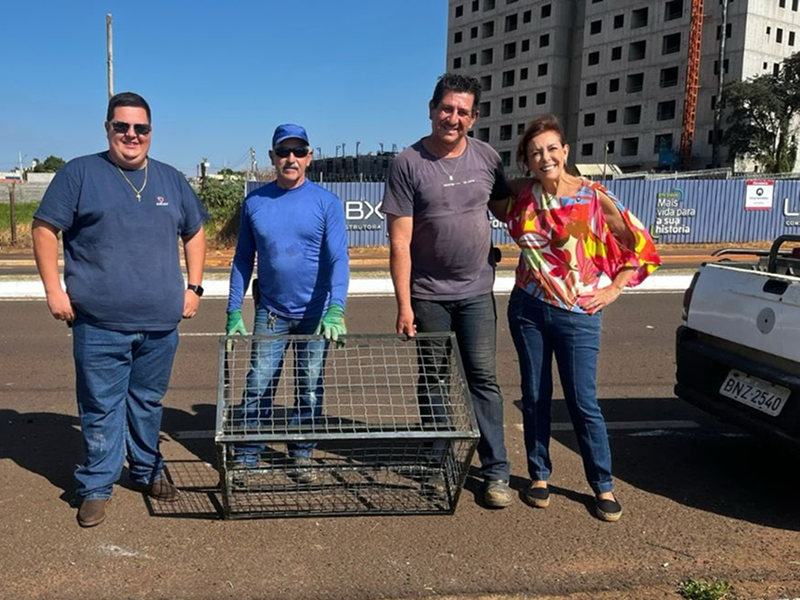 Prefeitura de Assis implanta gaiolas de contenção em bocas de lobo para prevenir alagamentos