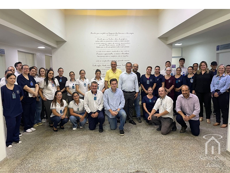 Deputado Estadual Rogério Santos visita a Santa Casa e anuncia novos investimentos para a saúde