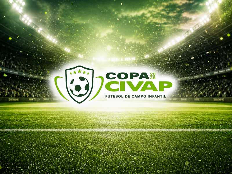 Copa CIVAP 2026 de Futebol Infantil tem início neste sábado com jogos em toda a região
