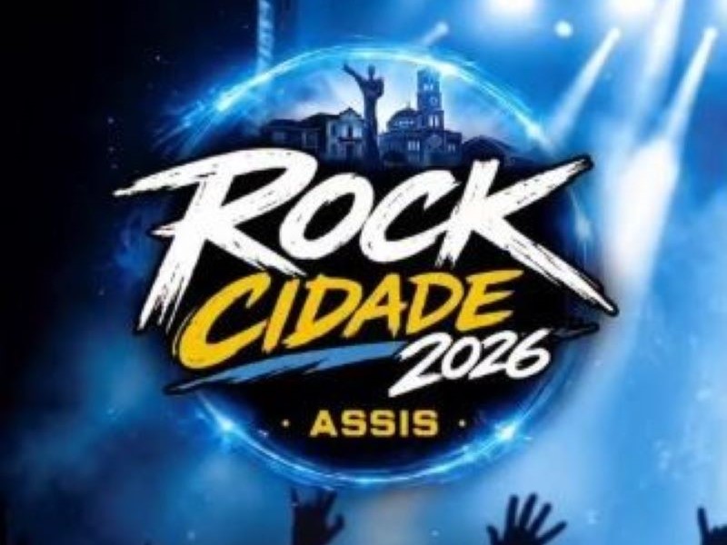 Rock Cidade 2026 começa nesta sexta-feira, 15, com show de Di Ferrero em Assis