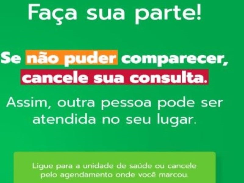 Tarumã registra 585 faltas em consultas agendadas nas unidades de saúde em abril