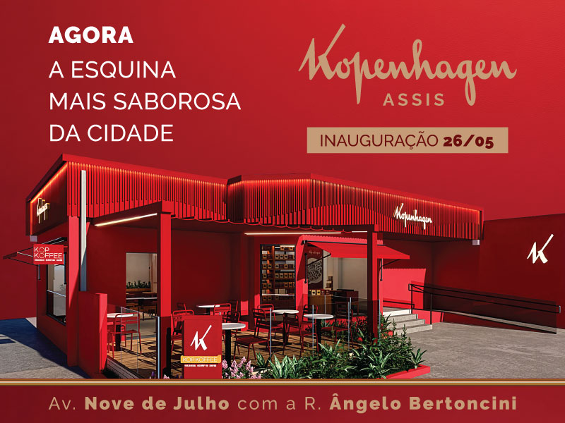 Kopenhagen reinaugura com a proposta de ser a esquina mais saborosa da cidade