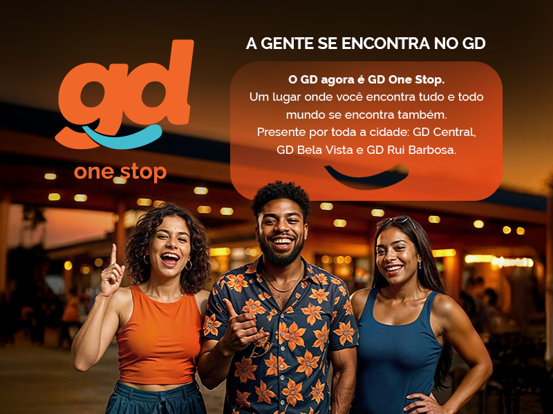 O GD agora é GD One Stop