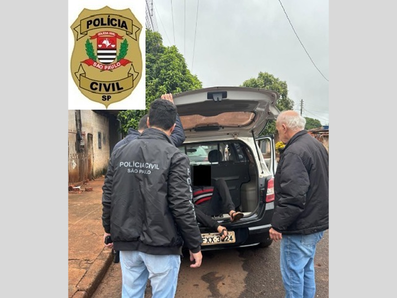 Homem é preso em flagrante por violência doméstica contra gestante em Palmital