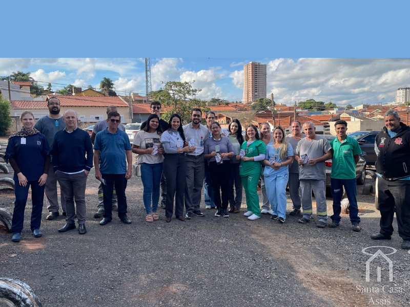 Santa Casa de Assis promove ações de conscientização e segurança no trânsito