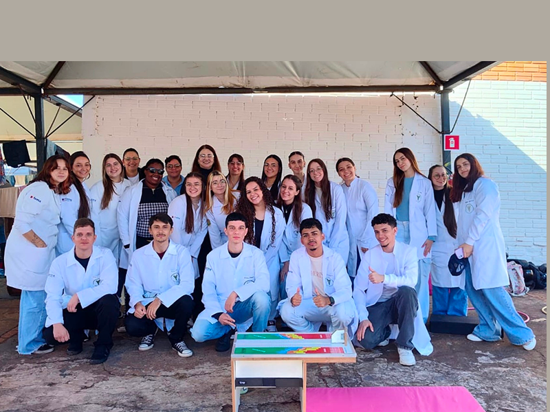 Cursos da FEMA participam do Rotary Day com ações de promoção da saúde e atividades para a comunidad