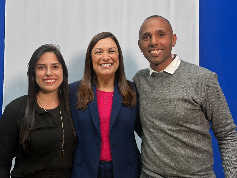 Rodrigo de Souza recebe deputada federal Maria Rosas para encontro com lideranças e entidades