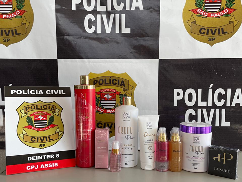 Empresa de cosméticos é interditada durante operação em Assis