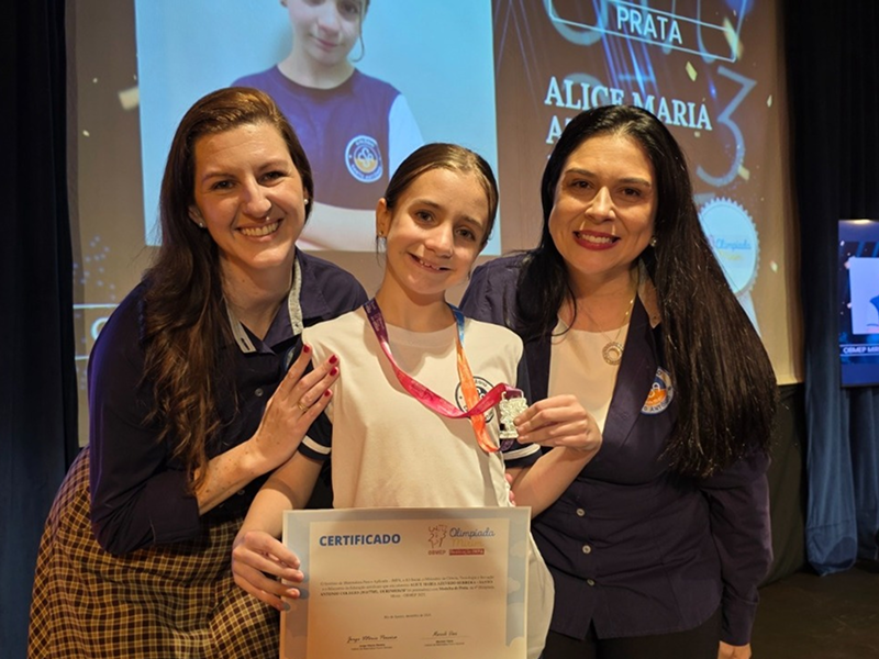 Colégio Santo Antônio celebra talentos na Cerimônia de Premiação da OBMEP Mirim 2025